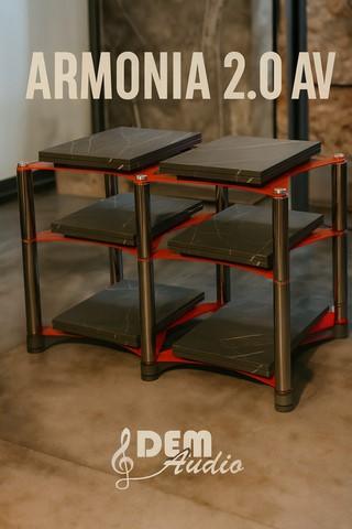 Mobile personalizzabile modulare per impianti audiofili di livello high end ARMONIA 2.0 Mobili Demaudio modulari per impianti audiofili